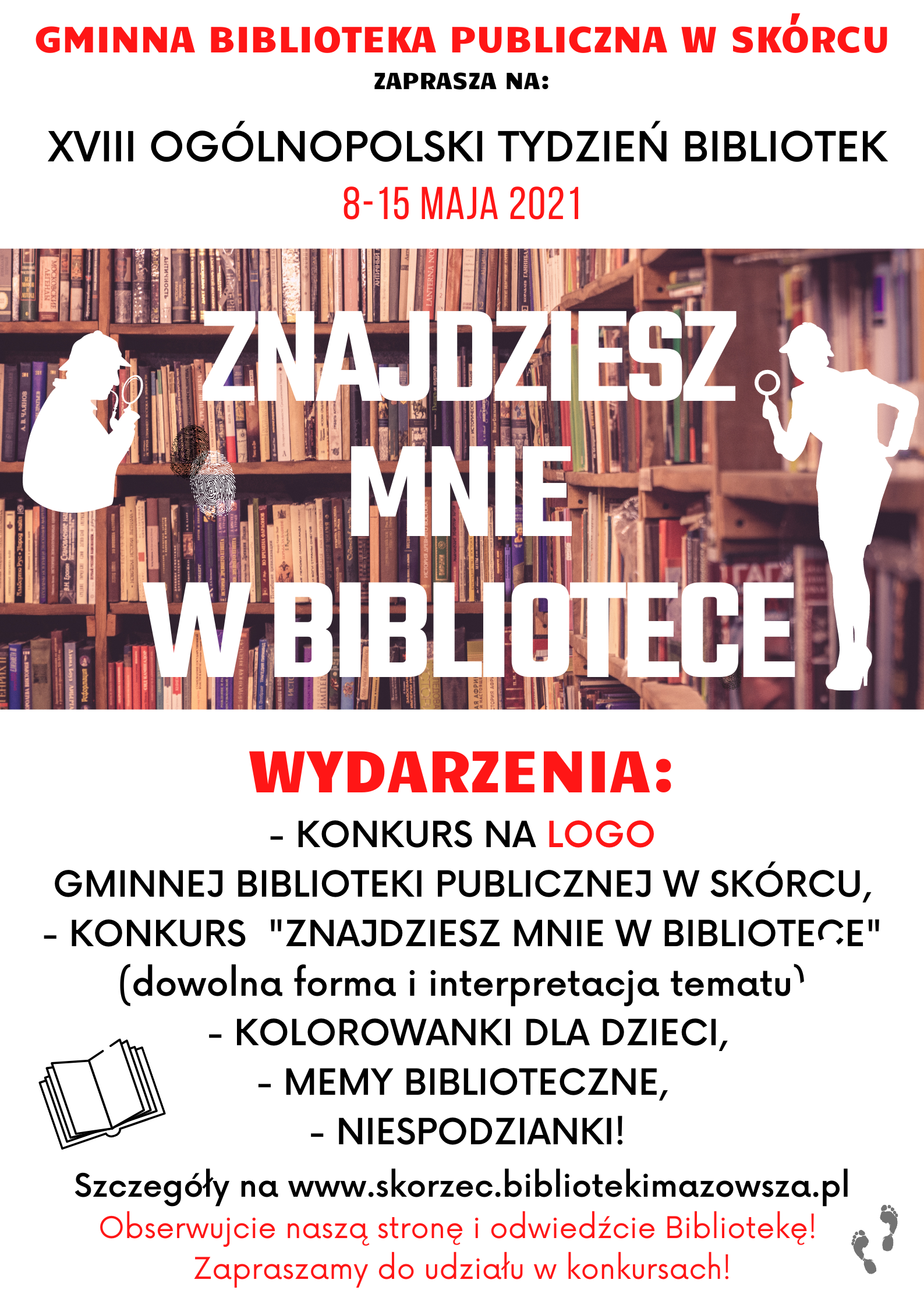 8 maja Dzień Bibliotekarza i Bibliotek