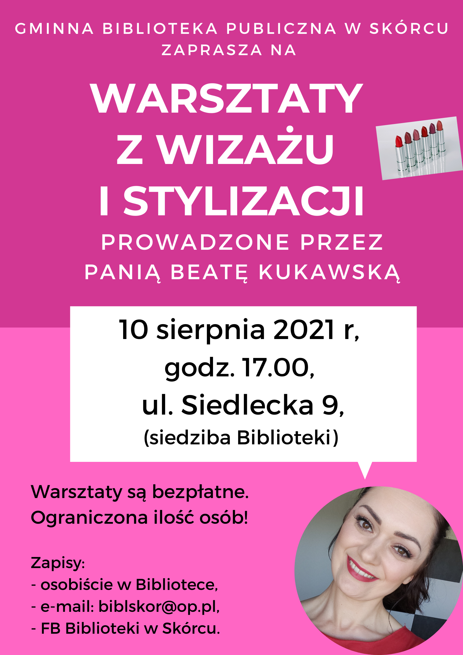 Warsztaty z wizerunku – zaproszenie