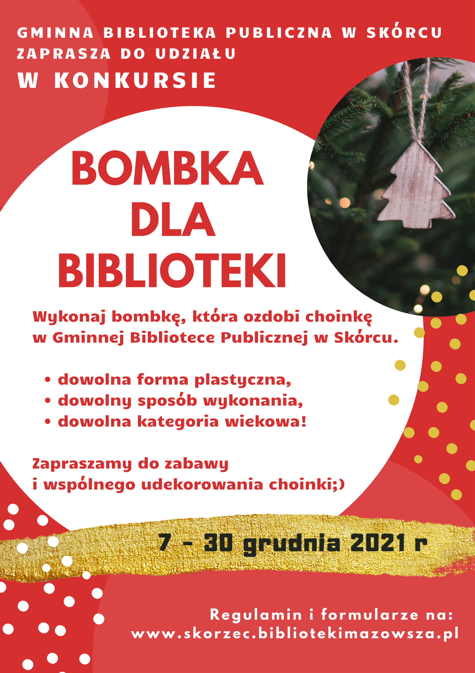 Konkurs na Bombkę dla Biblioteki