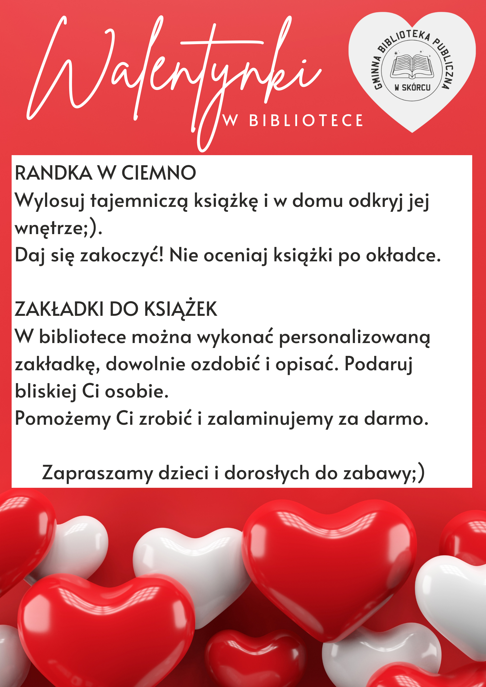 Walentynki w Bibliotece