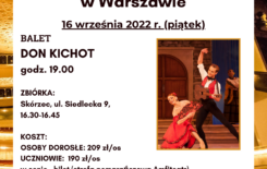 Więcej o: Wyjazd do Teatru Wielkiego