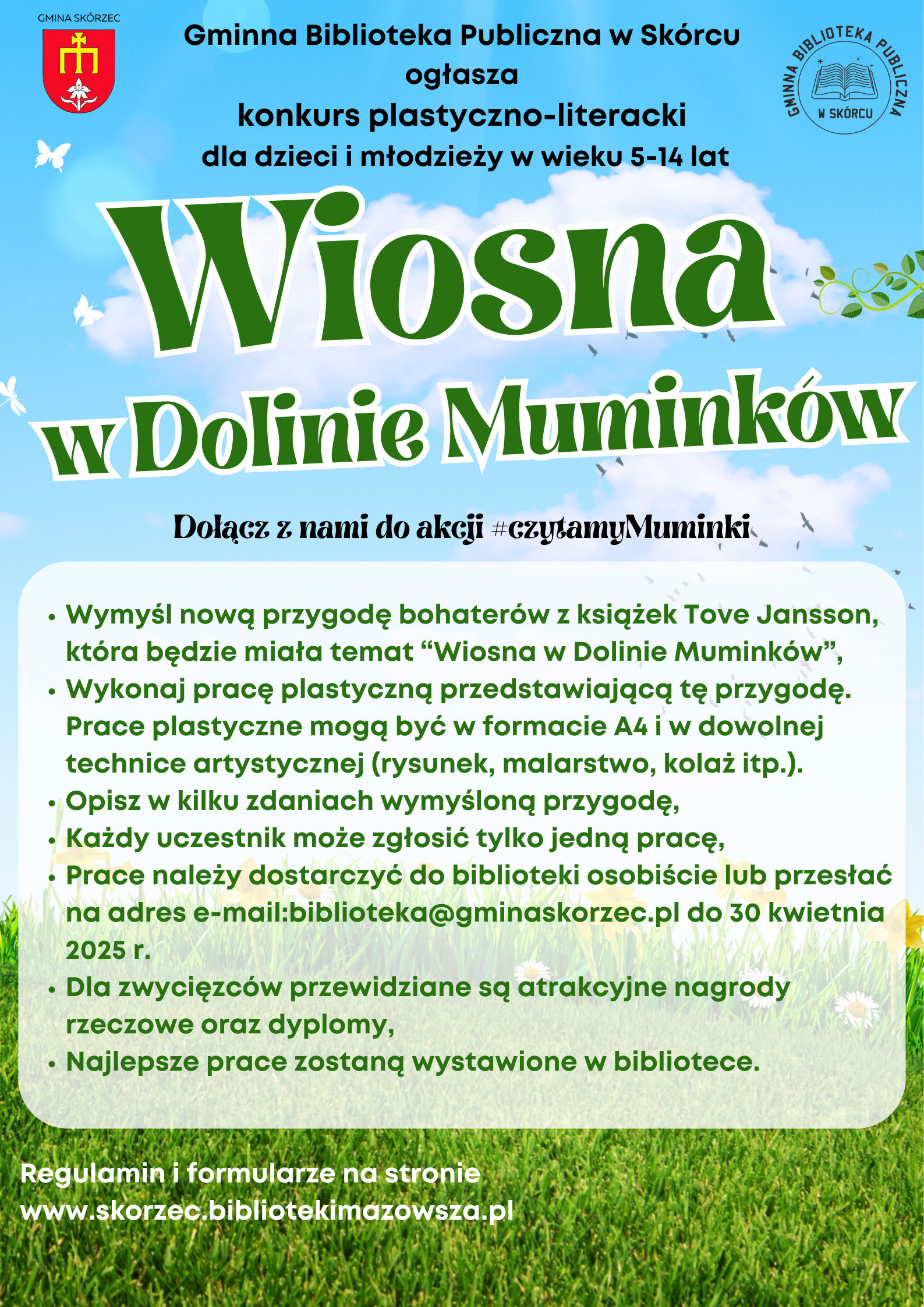 KONKURS „WIOSNA W DOLINIE MUMINKÓW”