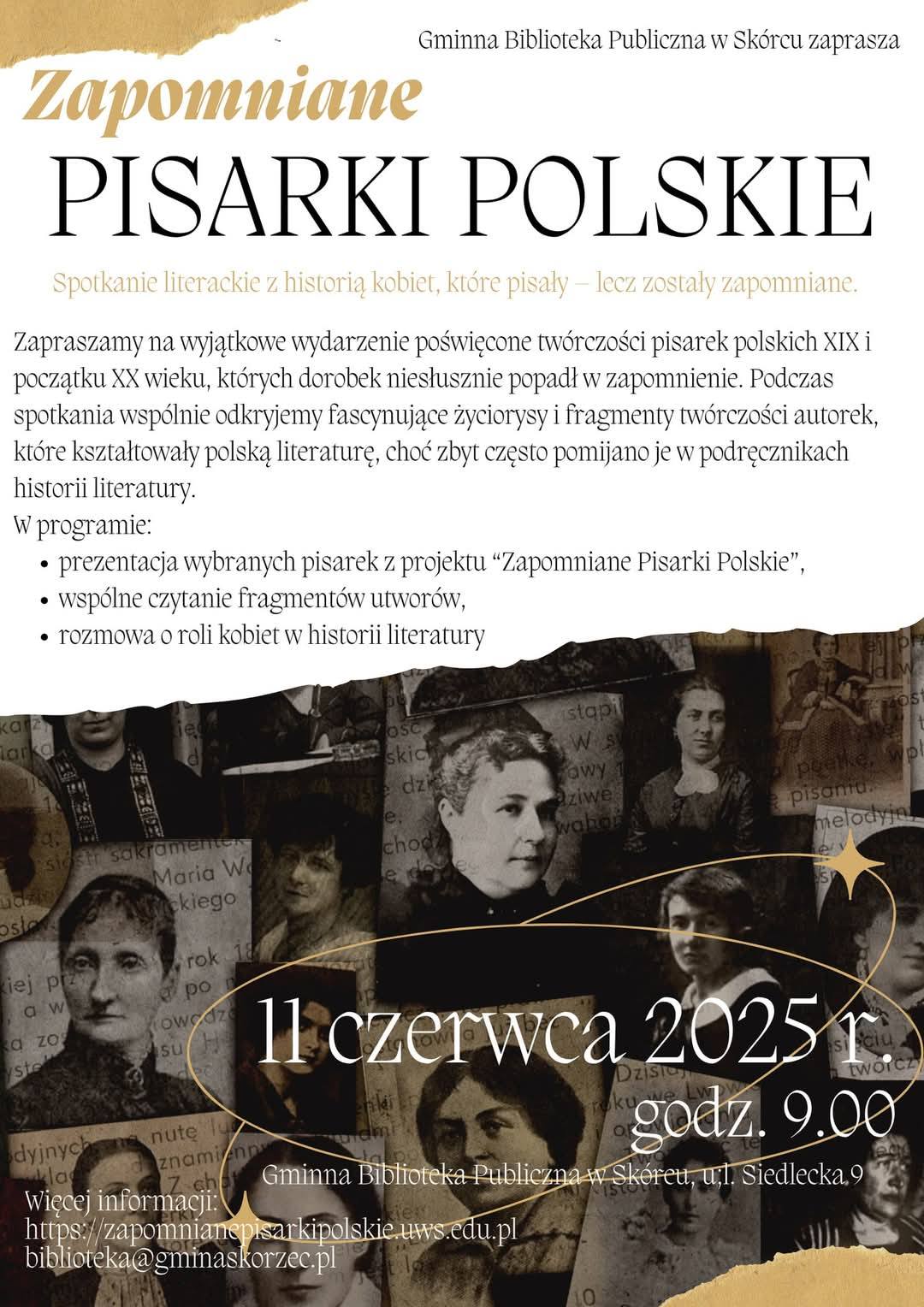 ZAPOMNIANE PISARKI POLSKIE