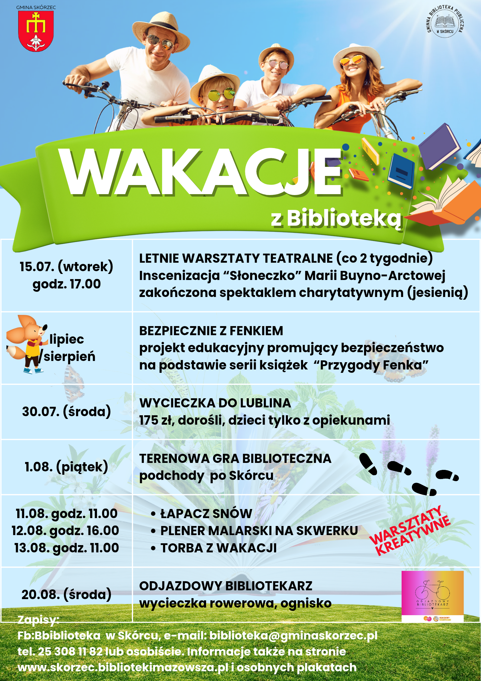 WAKACJE Z BIBLIOTEKĄ
